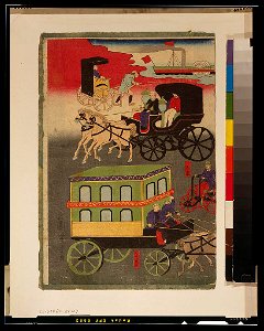 Tōkyō ōrai kuruma zukushi LCCN2002700330