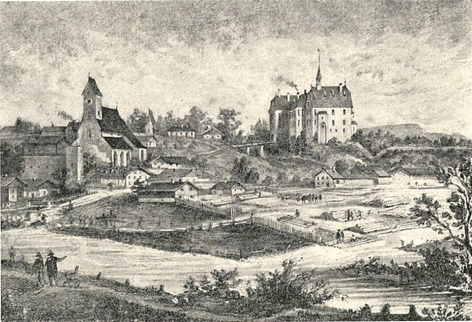 Tölz im Jahre 1590 - Free Stock Illustrations | Creazilla