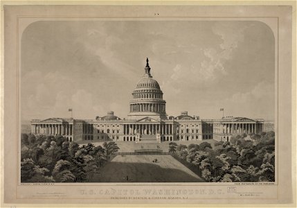 U.S. Capitol Washington, D.C. LCCN2004666891