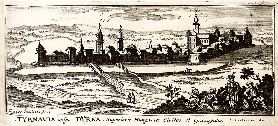 Tyrnavia vulgo Dyrna - Peeters Jacob - 1686
