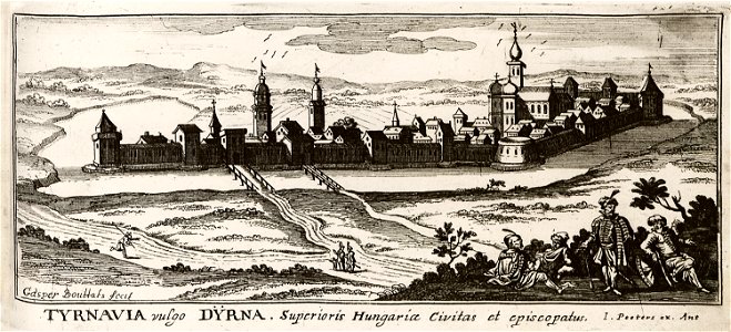 Tyrnavia vulgo Dyrna - Peeters Jacob - 1686