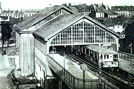U-Bf Wagnerstraße 1912