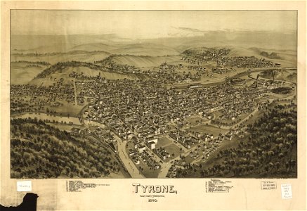 Tyrone, Blair County, Pennsylvania 1895 LOC 73693118