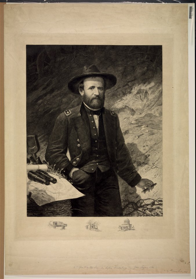 U.S. Grant in the trenches before Vicksburg LCCN2003680919