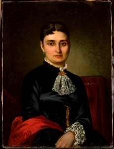 Tytus Maleszewski - Portrait of Apolonia Anaszkowska - MP 2091 MNW - National Museum in Warsaw