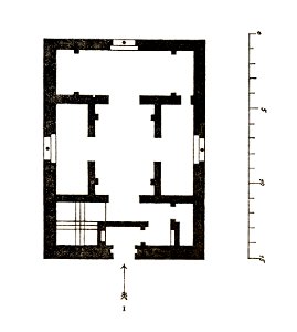 Uhde - Granada - Turm der Infanten Grundriss