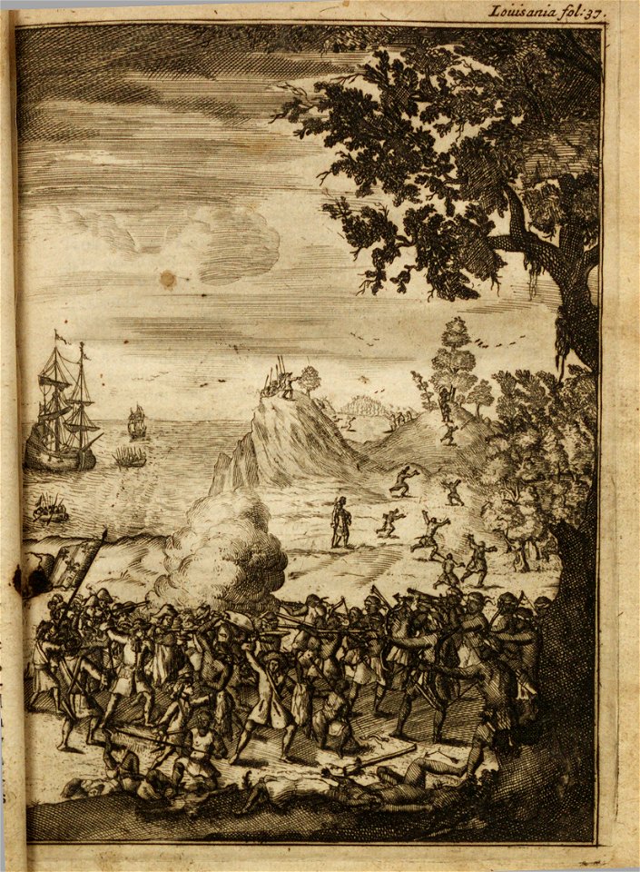 UB Maastricht - Hennepin 1688 - Louisania - fol 37