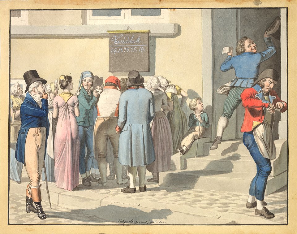 Udenfor Tallotteri-Kollektionen. 1808