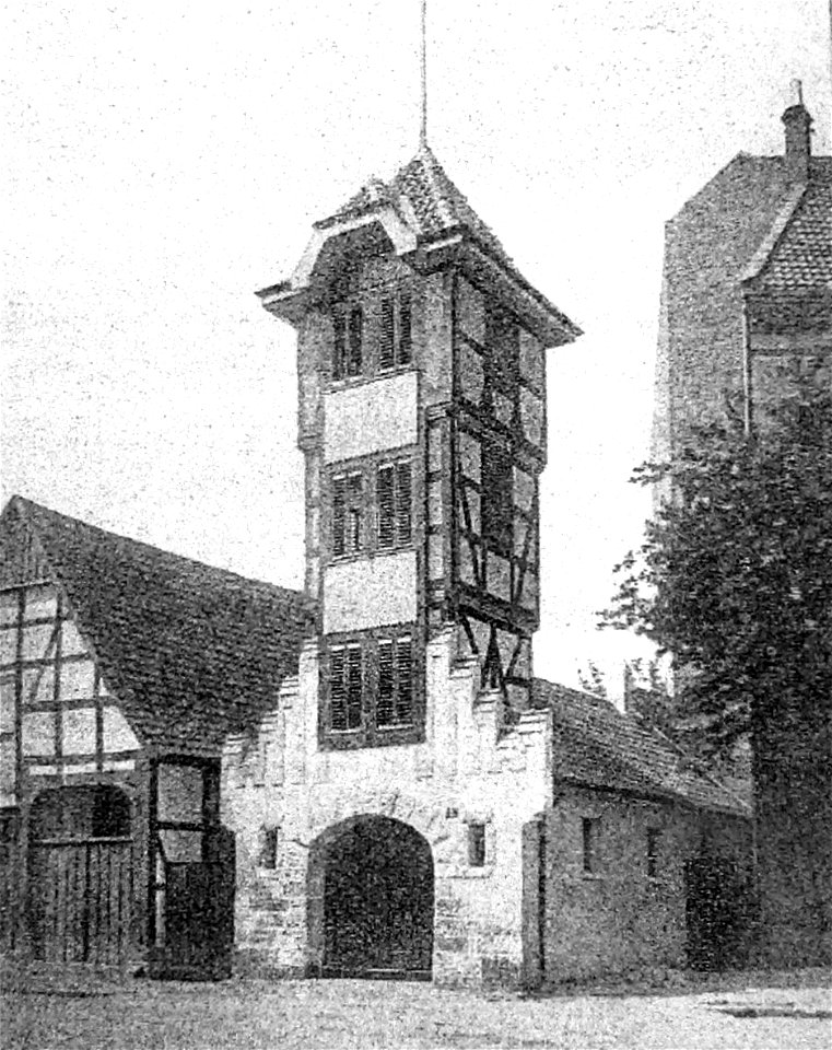 Türmchen Gehrden Foto 1912