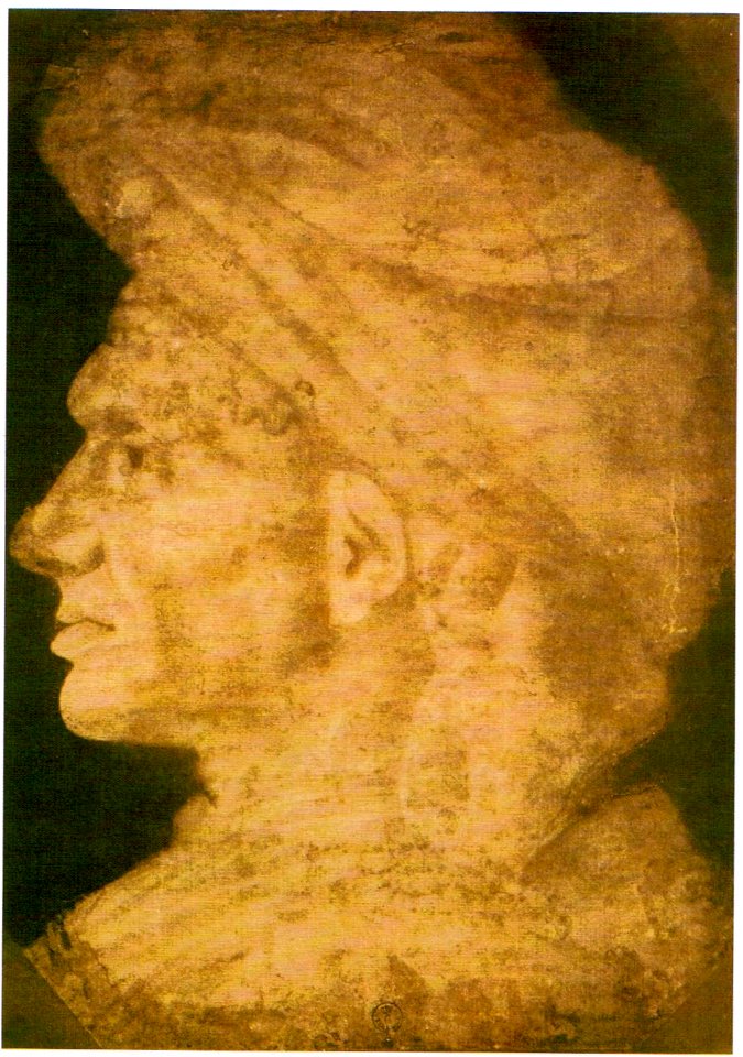 Uccello portrait of man drawing uffizi