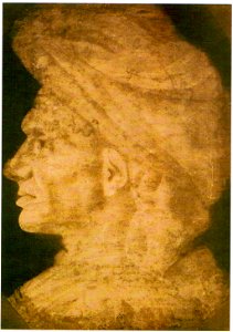 Uccello portrait of man drawing uffizi
