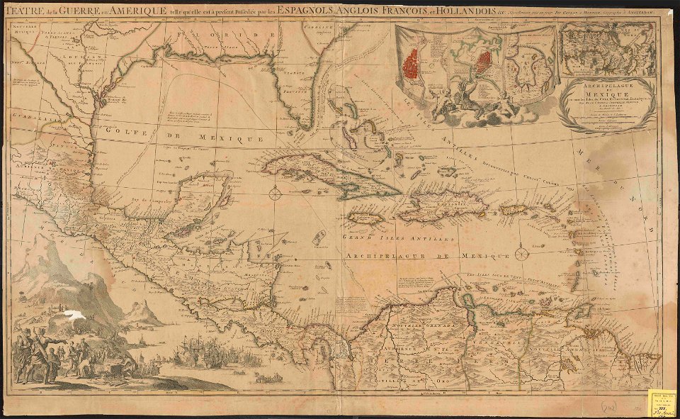 UB Utrecht - Pieter Mortier - 1727 - Archipelague du Mexique