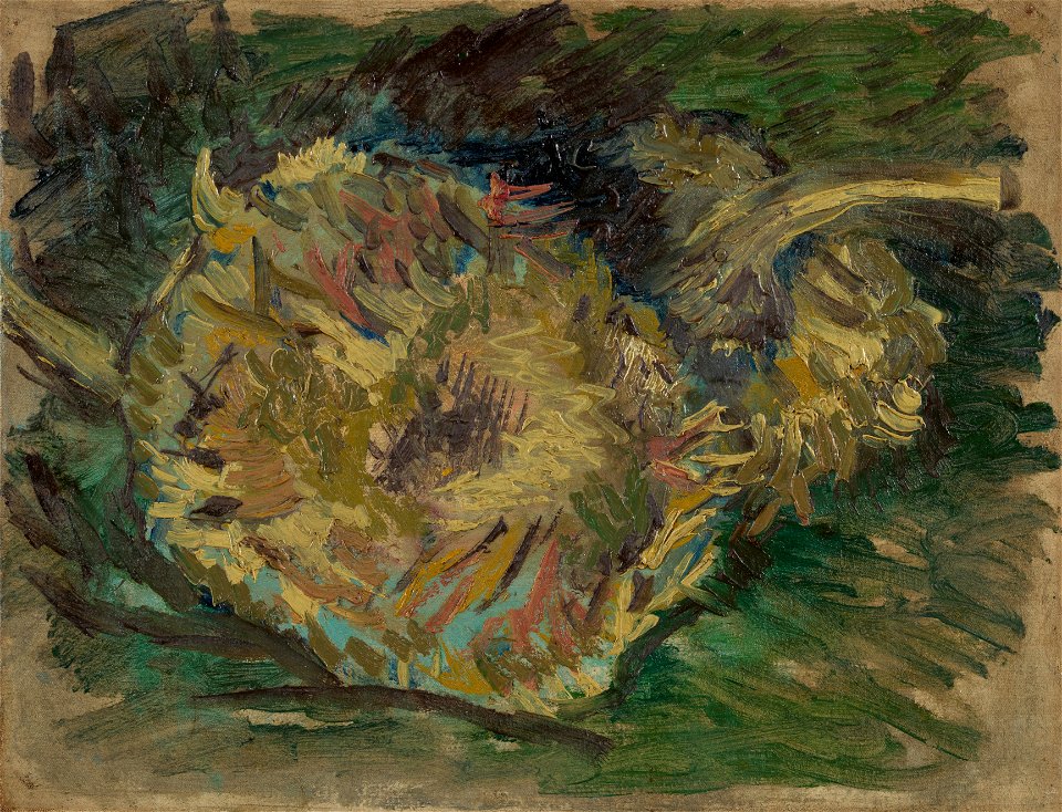 Uitgebloeide zonnebloemen - s0121V1962 - Van Gogh Museum