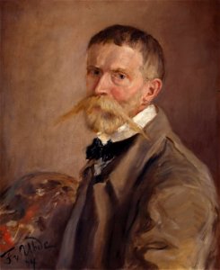 Fritz von Uhde - Selbstbildnis (1904)