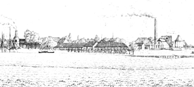Uetersen Jencquels Zementfabrik 1845