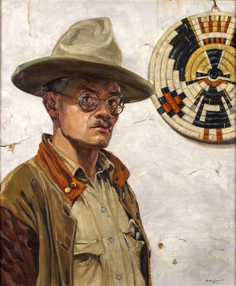Walter Ufer - Self-portrait (1920)