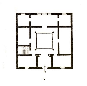 Uhde - Valencia mittelalterliches Haus 1889 Grundriss - Free Stock ...