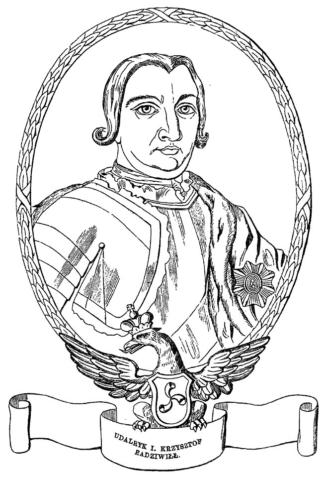 Udalryk Kryštap Radzivił. Удальрык Крыштап Радзівіл (M. Starkman, 1857)