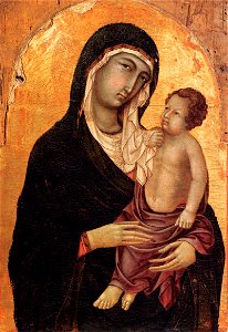 Ugolino di Nerio - Virgin and Child - WGA23260