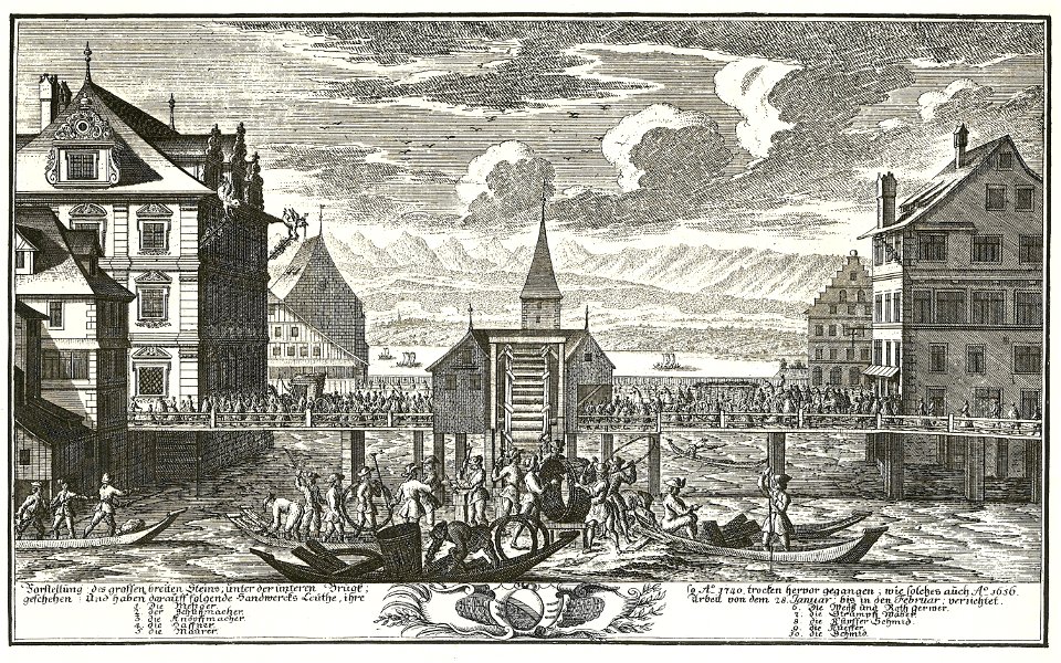 Ulinger Rathausbrücke 1740