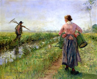 Fritz von Uhde - Am Morgen (1889)