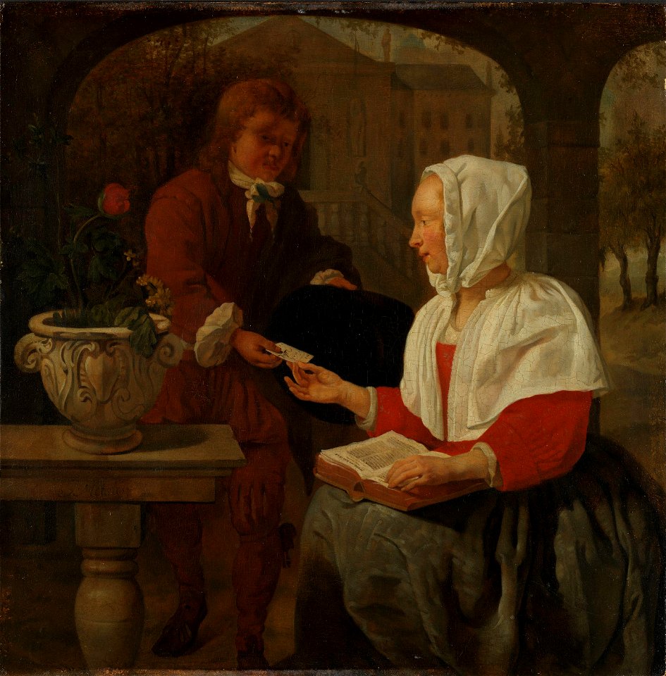 Ukjent kunstner, hollandsk - The love letter - NG.M.01370 - National Museum of Art, Architecture and Design