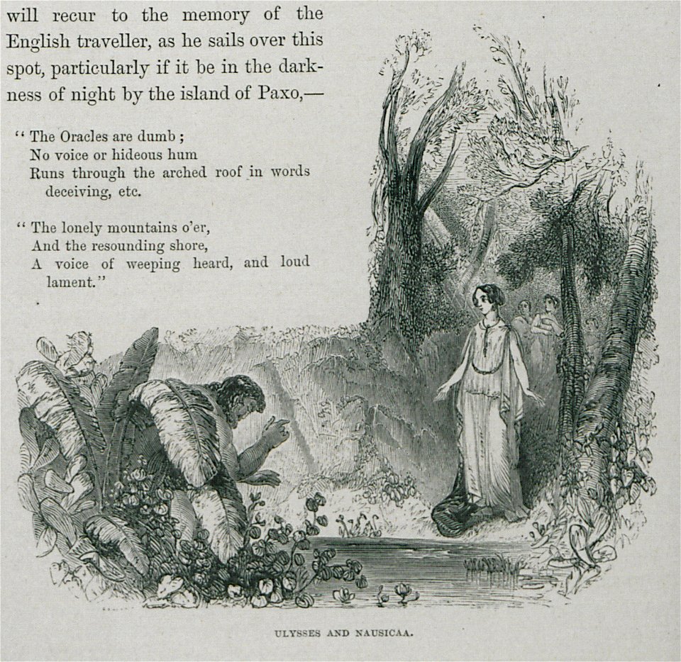 Ulysses and Nausicaa - Wordsworth Christopher - 1882