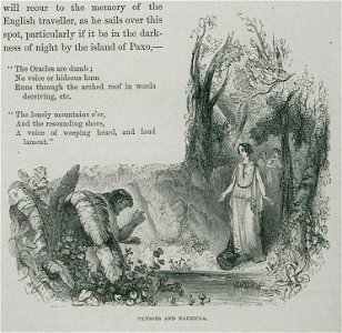Ulysses and Nausicaa - Wordsworth Christopher - 1882