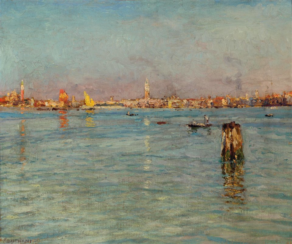 Ugo Flumiani Mattino a Venezia