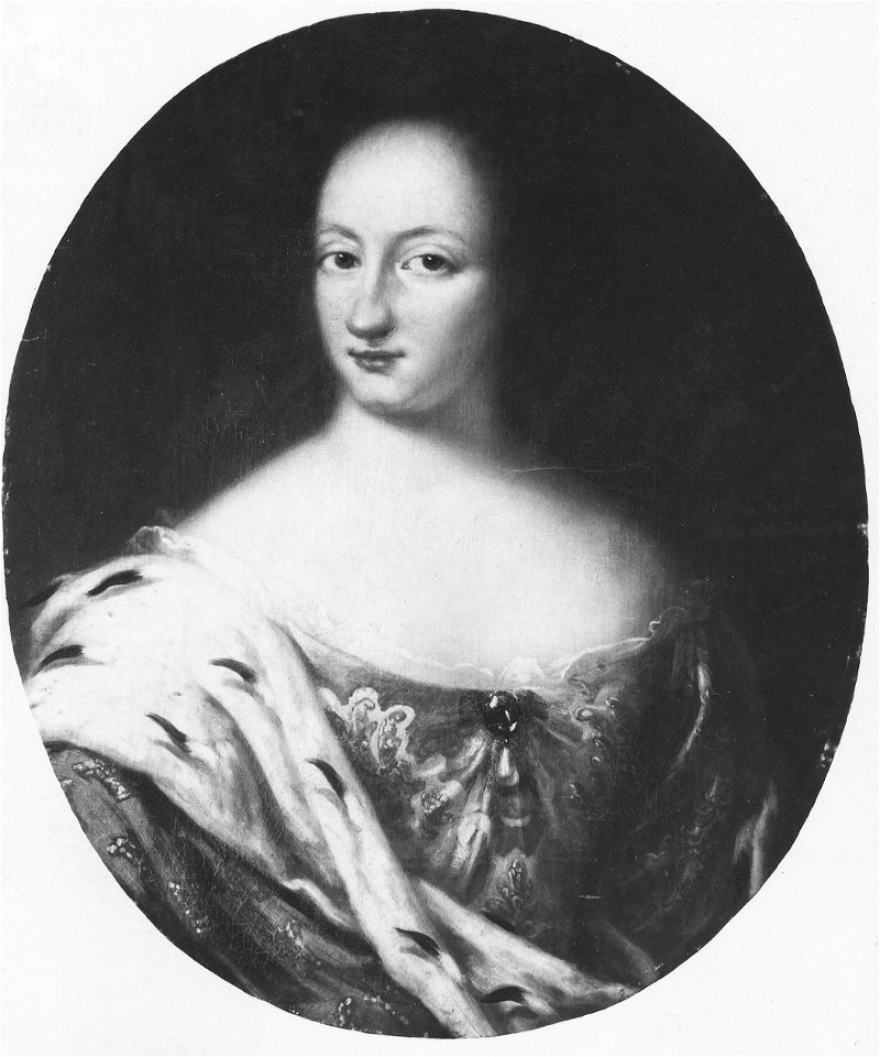 Ulrika Eleonora d.ä.1656-93, drottning av Sverige, prinsessa av Danmark (David Klöcker Ehrenstrahl) - Nationalmuseum - 14992