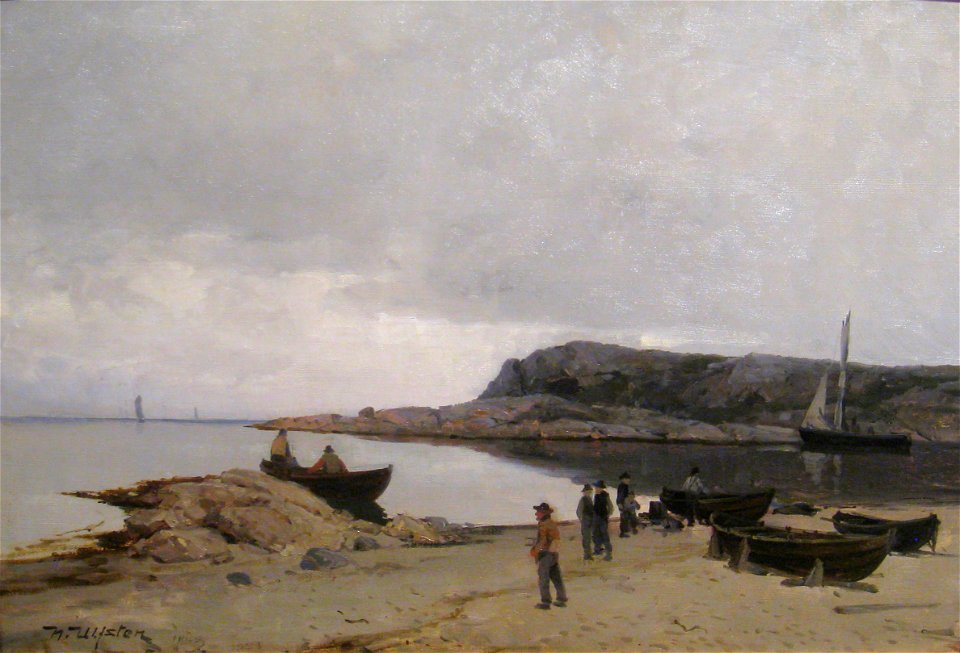 Nikolai Martin Ulfsten - Strandparti Ved Jæren - IMG 9320 (cropped)