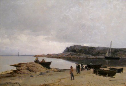 Nikolai Martin Ulfsten - Strandparti Ved Jæren - IMG 9320 (cropped)