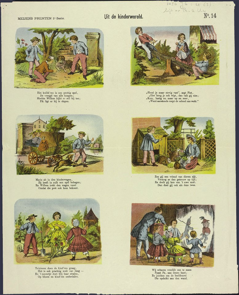 Uit de kinderwereld-Catchpenny print-PRENT 0059