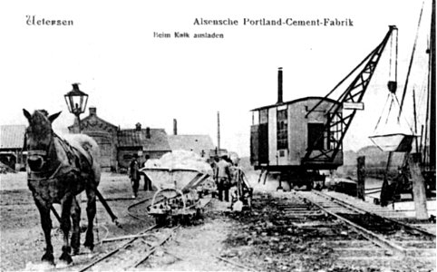 Uetersen Alsen Zementfabrik 1900