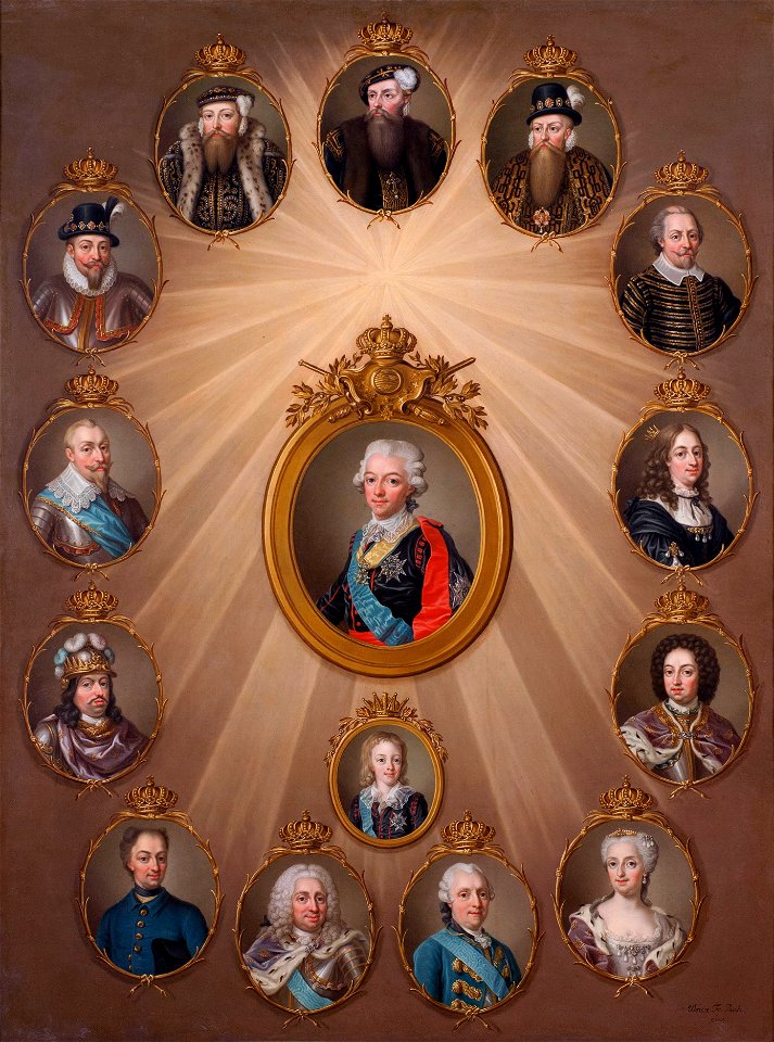 Ulrica Fredrika Pasch-Den Gustavianska Familjen