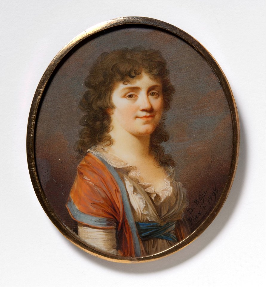 Ulrica Scharp (1743-1839), f Liedman (Giovanni Domenico Bossi) - Nationalmuseum - 24797