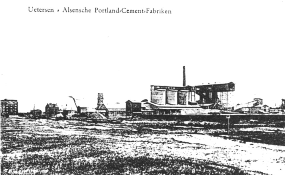 Uetersen Alsen Zementfabrik 1885