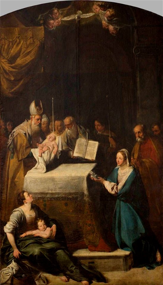 Ulrich Loth - Darbringung im Tempel - 1529 - Bavarian State Painting Collections