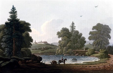 Ulivold, the Seat of John Collett, Esq. (JW Edy plate 47)