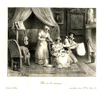 Un an de mariage (BM 1869,0410.2029)