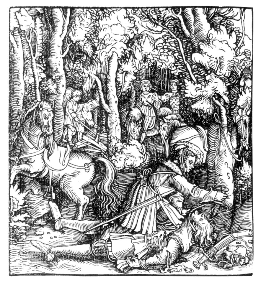 Ulrich von Württemberg ermordet Hans von Hutten (Isny)