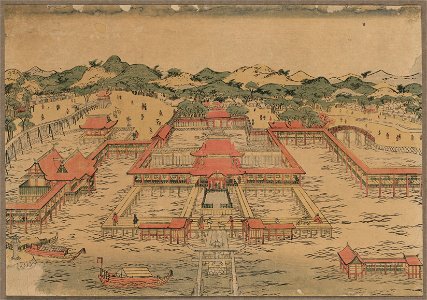 Ukie itsukushima jinjya no zu LCCN2008661229