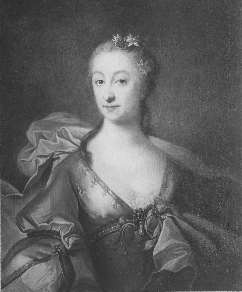 Ulrika Juliana Henrietta Wachtmeister af Johannishus, 1722-1776 (Johan Henrik Scheffel) - Nationalmuseum - 39676