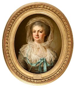 Ulrica Fredrica Pasch - Portrait of a Lady - NM 2857 - Nationalmuseum. Free illustration for personal and commercial use.