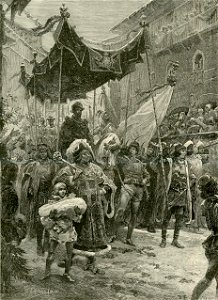 Un antenato di Vittorio Emanuele III entrata di Emanuele Filiberto a Pinerolo