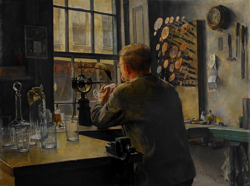 Charles Frederick Ulrich - The Glass Engraver