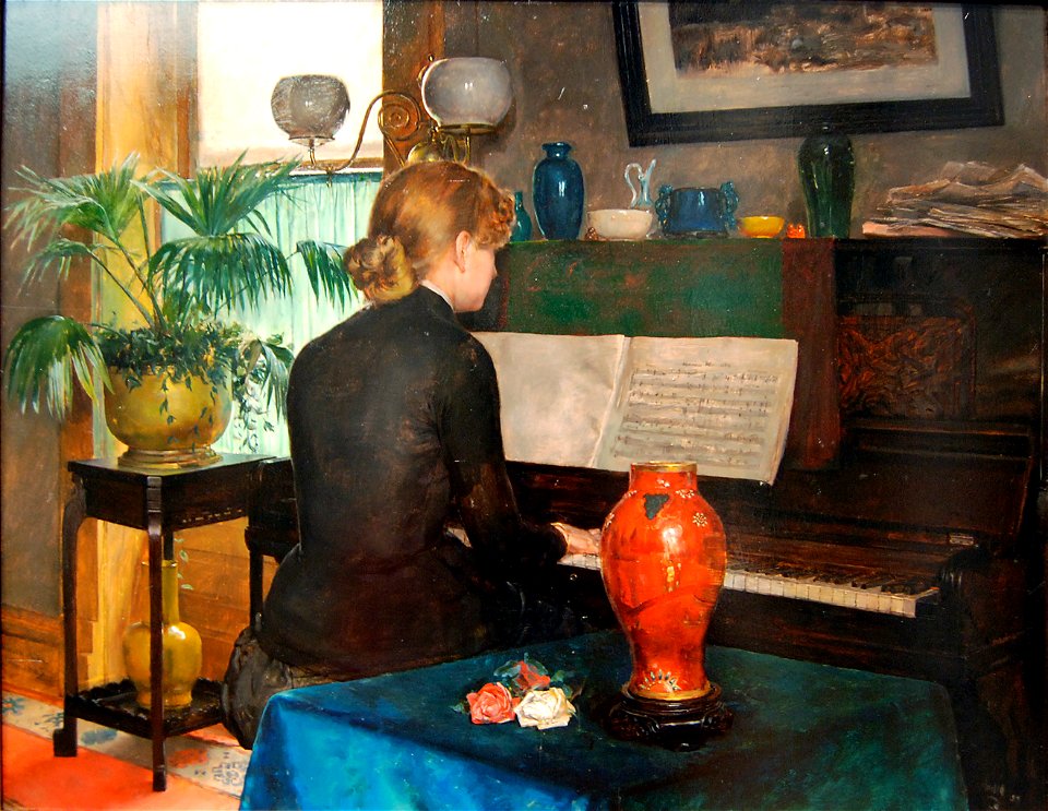 Charles Frederic Ulrich -moment musicale 1883