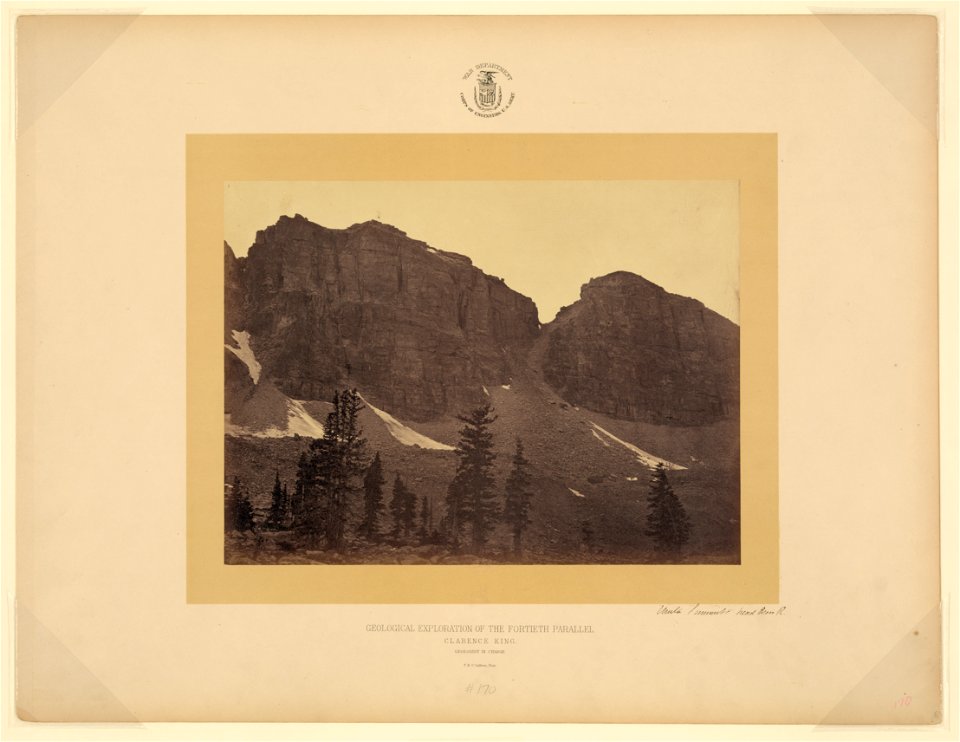Uinta Summit head Bear R. (Wyoming) - T. H. O'Sullivan, phot. LCCN2006685002