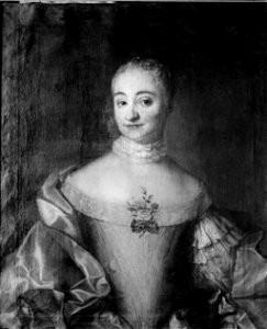 Ulrika Eleonora Cronhielm af Flosta, 1702-1742, gift med Gustav Vilhelm von Köhler - Nationalmuseum - 38935
