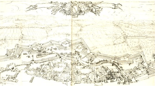 Ulinger Planvedute Entwurf 1738